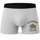 Boxer Homme Être psychomotricien c'est la vie – Impression devant