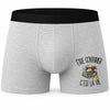 Boxer Homme Être couturier c'est la vie – Impression devant