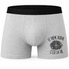 Boxer Homme Le thème astral c'est la vie – Impression devant
