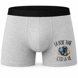 Boxer Homme La boxe thaïe c'est la vie – Impression devant
