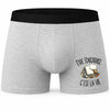 Boxer Homme Être éducatrice c'est la vie – Impression devant