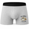 Boxer Homme Être architecte c'est la vie – Impression devant