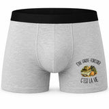Boxer Homme Être garde-forestier c'est la vie – Impression devant