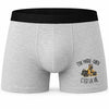 Boxer Homme Être maître-chien c'est la vie – Impression devant
