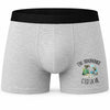 Boxer Homme Être orthophoniste c'est la vie – Impression devant