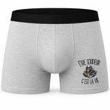 Boxer Homme Être soudeur c'est la vie – Impression devant