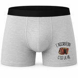 Boxer Homme L'accordéon c'est la vie – Impression devant