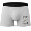 Boxer Homme La flûte c'est la vie – Impression devant