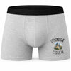 Boxer Homme La montagne c'est la vie – Impression devant