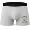 Boxer Homme La planche à voile c'est la vie – Impression devant