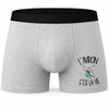 Boxer Homme L'aviron c'est la vie – Impression devant