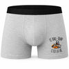Boxer Homme Le ball-trap c'est la vie – Impression devant