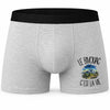 Boxer Homme Le bivouac c'est la vie – Impression devant