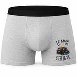 Boxer Homme Le MMA c'est la vie – Impression devant