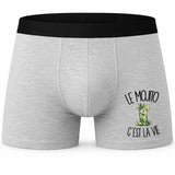 Boxer Homme Le mojito c'est la vie – Impression devant