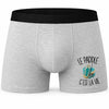 Boxer Homme Le paddle c'est la vie – Impression devant