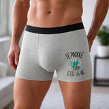 Boxer Homme Le paddle c'est la vie – Impression devant