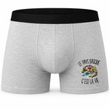 Boxer Homme Le Pays basque c'est la vie – Impression devant