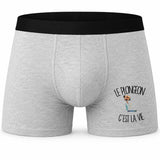 Boxer Homme Le plongeon c'est la vie – Impression devant
