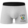 Boxer Homme Le puzzle c'est la vie – Impression devant
