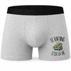 Boxer Homme Le rafting c'est la vie – Impression devant
