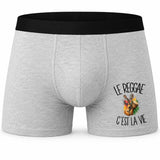 Boxer Homme Le reggae c'est la vie – Impression devant