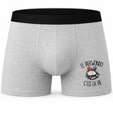 Boxer Homme Le taekwondo c'est la vie – Impression devant