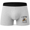 Boxer Homme Le tir sportif c'est la vie – Impression devant