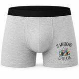 Boxer Homme Le wakeboard c'est la vie – Impression devant