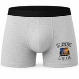 Boxer Homme Les concerts c'est la vie – Impression devant