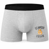 Boxer Homme Les hamsters c'est la vie – Impression devant
