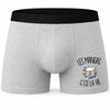 Boxer Homme Les mangas c'est la vie – Impression devant