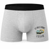 Boxer Homme Les vieilles voitures c'est la vie – Impression devant