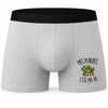 Boxer Homme Mes plantes c'est ma vie – Impression devant