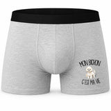 Boxer Homme Mon Bichon c'est ma vie – Impression devant