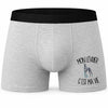 Boxer Homme Mon Lévrier c'est ma vie – Impression devant