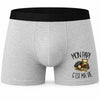 Boxer Homme Mon papi c'est ma vie – Impression devant