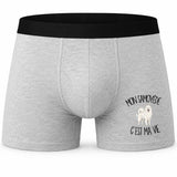 Boxer Homme Mon Samoyède c'est ma vie – Impression devant