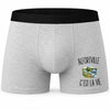 Boxer Homme Alfortville c’est la vie – Impression devant