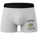 Boxer Homme Alfortville c’est la vie – Impression devant