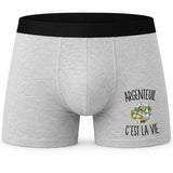 Boxer Homme Argenteuil c’est la vie – Impression devant