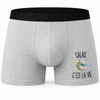 Boxer Homme Calais c’est la vie – Impression devant