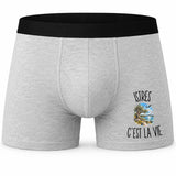 Boxer Homme Istres c’est la vie – Impression devant