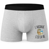 Boxer Homme L’Australie c’est la vie – Impression devant