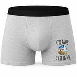 Boxer Homme L’Islande c’est la vie – Impression devant