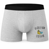 Boxer Homme La Côte d’Azur c’est la vie – Impression devant