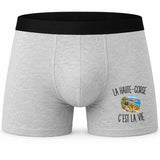 Boxer Homme La Haute-Corse c’est la vie – Impression devant