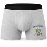 Boxer Homme La Nouvelle-Zélande c’est la vie – Impression devant