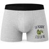 Boxer Homme La Picardie c’est la vie – Impression devant