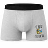 Boxer Homme Le Brésil c’est la vie – Impression devant